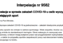 Interpelacja w sprawie zakażeń COVID-19 u osób wyczynowo uprawiających sport