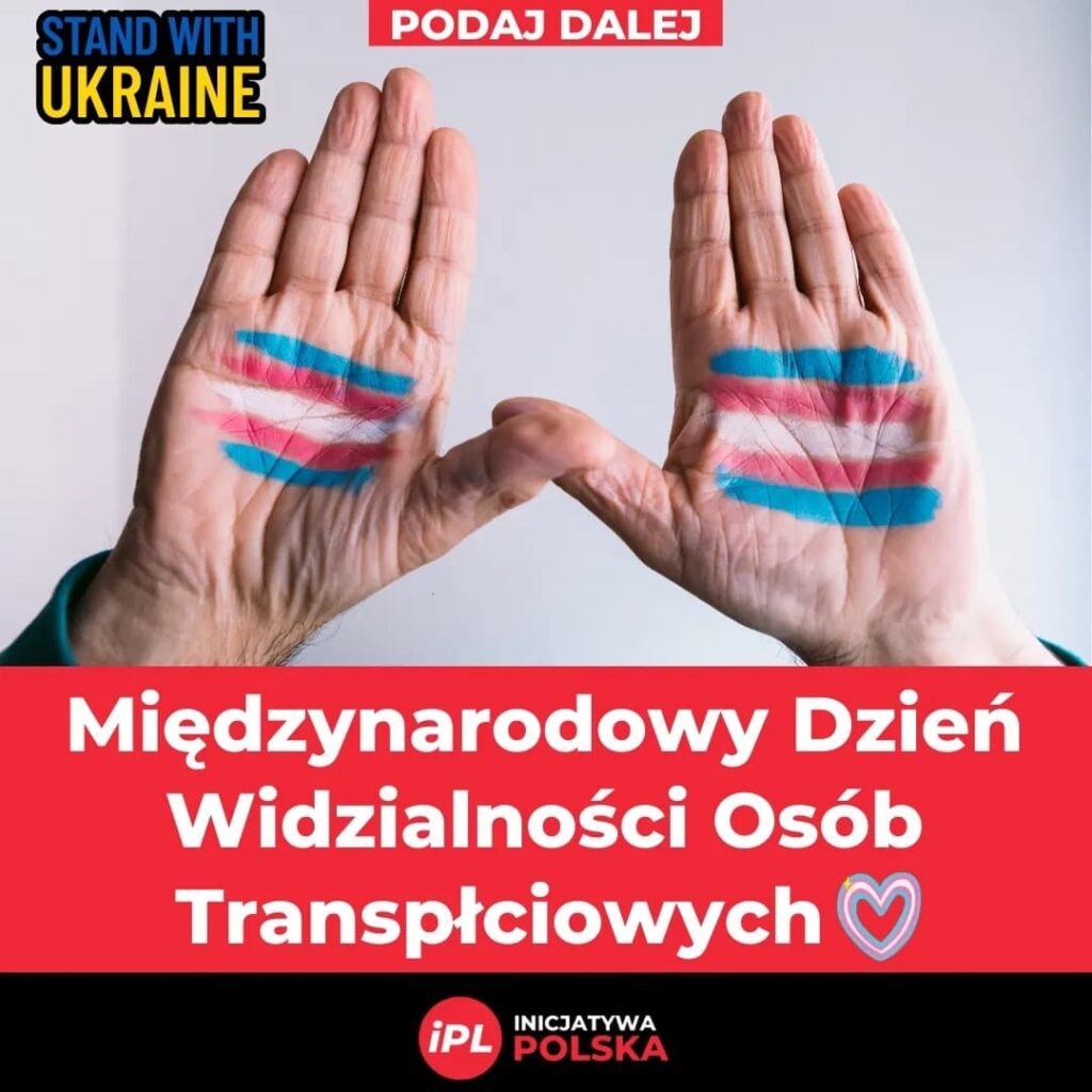 Światowy Dzień Widzialności Osób Transpłciowych Inicjatywa Polska 5189